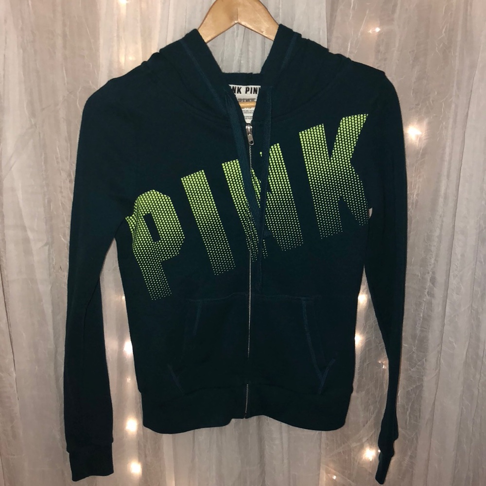VS PINK zip up hoodie